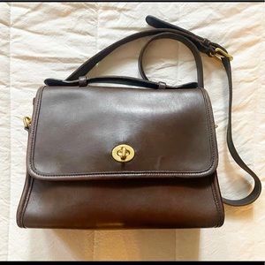 Vintage Coach Court Bag #9870